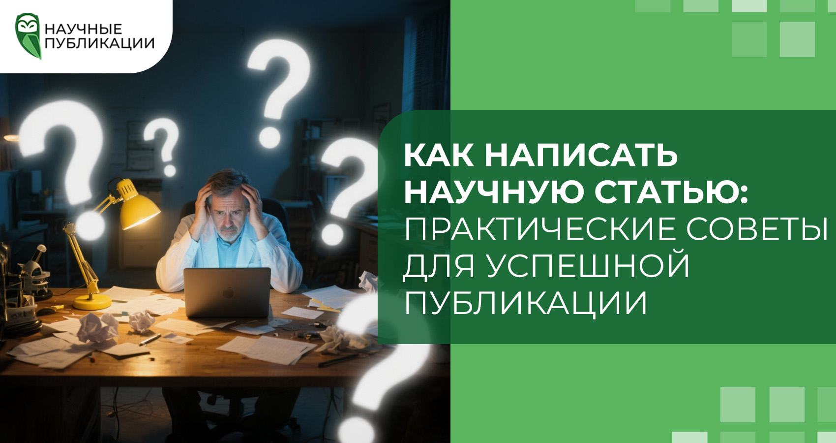 Как написать научную статью: практические советы для успешной публикации