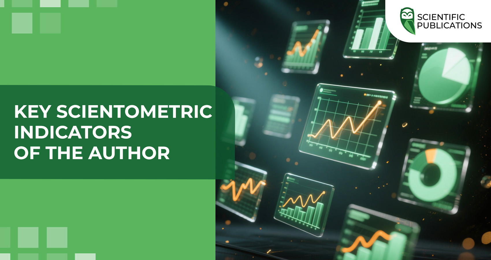Key scientometric indicators of the author
