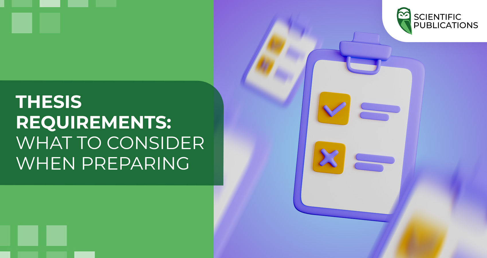 Thesis requirements: What to consider when preparing